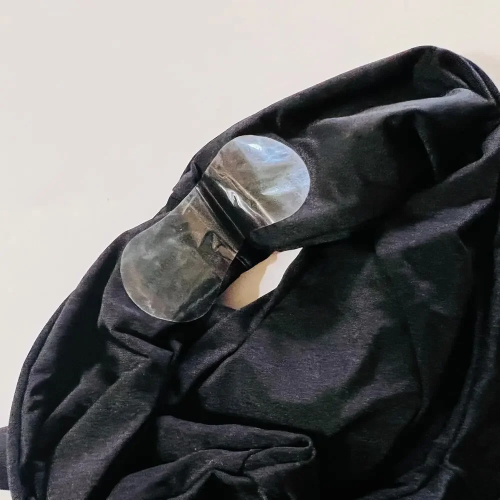 BuffBunny Collection Pleat The 5th Black One Piece Swimsuit Size XS - Picture 6 of 6